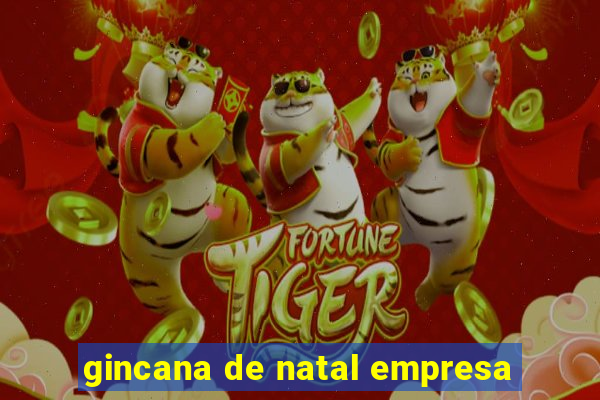 gincana de natal empresa